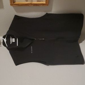 Columbia full zip fleece vest L